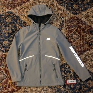New Balance Gray Soft Shell Women’s Jacket